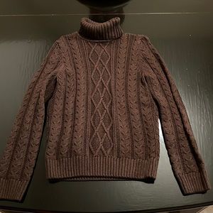 Croft & Barrow Cable Knit Turtle Neck Medium